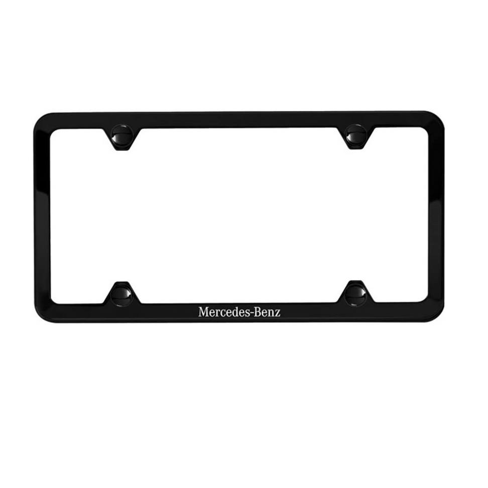 License Plate Frame (Black Powder Coat)